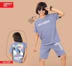 LIGHT BLUE STREETMODE BOYS CO-ORD - DOWN SHOULDER EDITION