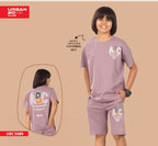 LIGHT OLIVE STREETMODE BOYS CO-ORD - DOWN SHOULDER EDITION