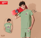 LIGHT GREEN STREETSTYLE BOYS CO-ORD SET - COOL & COMFY