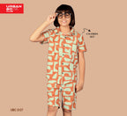 ASST PRINT URBANSMART CO-ORD SET - SHIRT & SHORTS SET