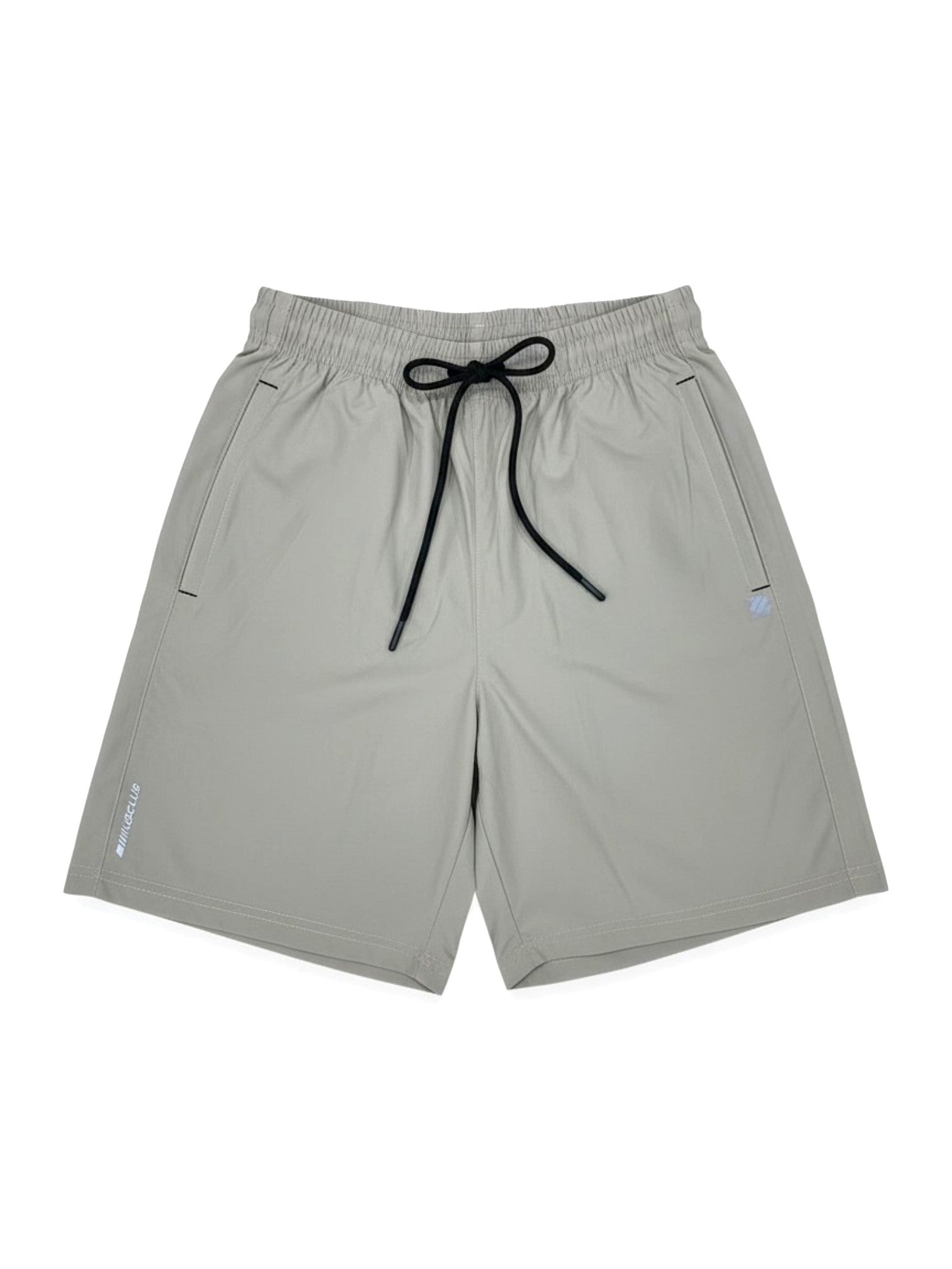 BEIGE NS LYCRA SPORTS SHORTS