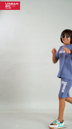 LIGHT BLUE STREETMODE BOYS CO-ORD - DOWN SHOULDER EDITION