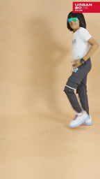 DARK GREY 4 WAY LYCRA CARGO PANT