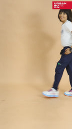 NAVY BLUE TENCIL CARGO PANT