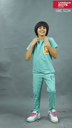 MINT GREEN FULL PANT CO-ORDS WITH A TOUCH OF CLASS