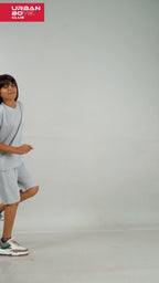 CREAM STREETMODE BOYS CO-ORD - DOWN SHOULDER EDITION