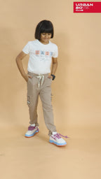 KHAKHI 4 WAY LYCRA CARGO PANT