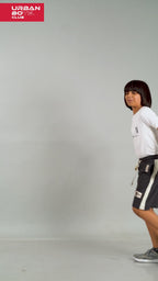 DARK GREY URBANBOYS STRETCH X FUNKY LYCRA SHORTS